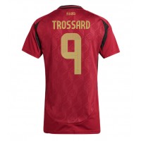 Belgicko Leandro Trossard #9 Domáci Ženy futbalový dres ME 2024 Krátky Rukáv